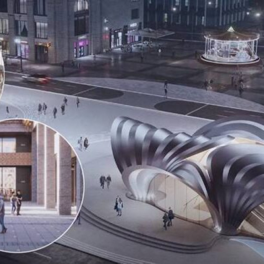 Центр Днепра в пределах "Золотого квадрата" станет пешеходным (ВИДЕО)